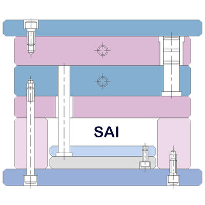 ASTM 1050 Precyzyjna podstawa formy Dostosowana płyta podstawy formy Precyzyjne szlifowanie